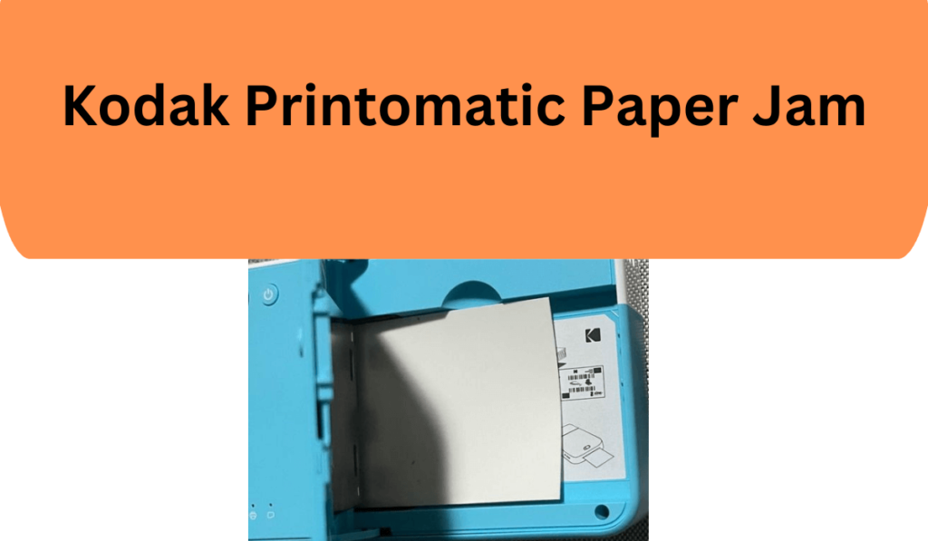 Kodak Printomatic Paper Jam