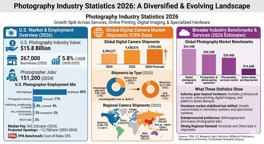 photography industry statistics